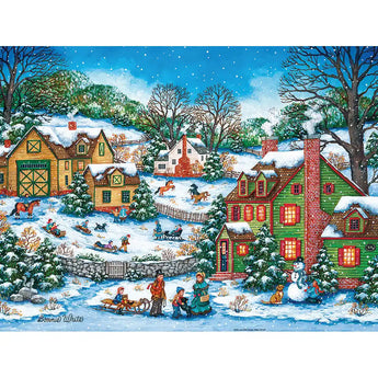 Set of 6 Bonnie White Jigsaw Puzzles