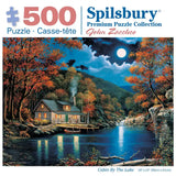 Cabin by the Lake Jigsaw Puzzle