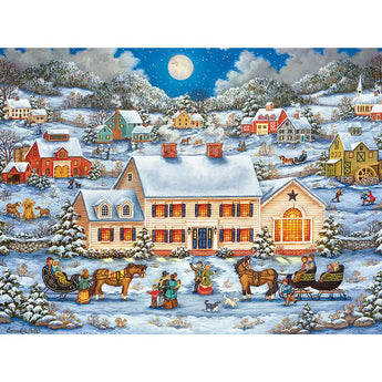 Set of 6 Bonnie White Jigsaw Puzzles