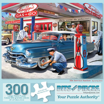 50s Service Station Jigsaw Puzzle