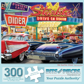 50s Starlite Diner Jigsaw Puzzle