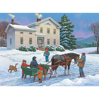Set of 6 John Sloane Jigsaw Puzzles