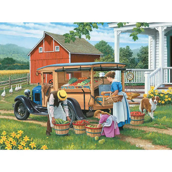 Set of 6 John Sloane Jigsaw Puzzles