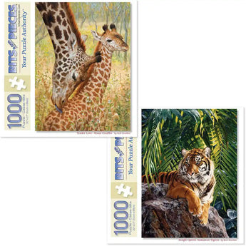 Set of 2 Beth Hoselton Jigsaw Puzzles