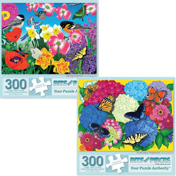 Set of 2 Ann Jasperson Jigsaw Puzzles