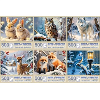 Set of 6 Stewart Jigsaw Puzzles
