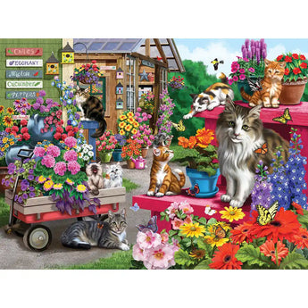 Set of 4 Nancy Wernersbach Jigsaw Puzzles