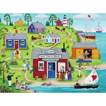 Set of 6 Joseph Holodook Jigsaw Puzzles