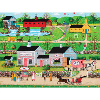 Set of 6 Joseph Holodook Jigsaw Puzzles