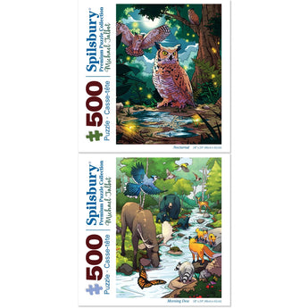 Set of 2 Michael Talbot Jigsaw Puzzles