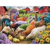 Set of 4 Larry Jones Fall Jigsaw Puzzles