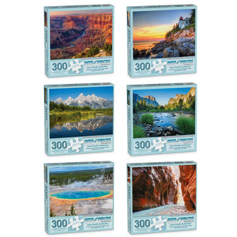 Set of 6 : National Park Jigsaw Puzzles