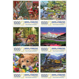 Set of 6  Best Selling Artists Puzzles Early Holiday Catalog