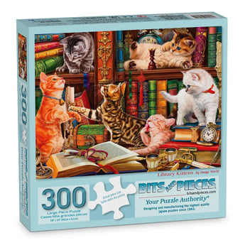 Library Kittens Jigsaw Puzzle