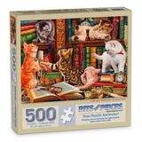 Library Kittens Jigsaw Puzzle