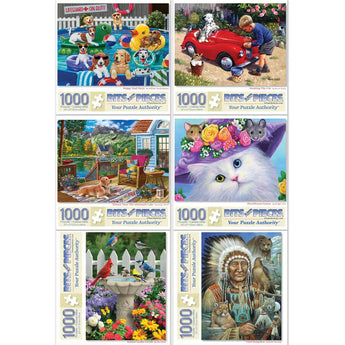 Set of 6 : Best Selling Artists Jigsaw Puzzles