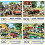Set of 4 : Kevin Walsh Jigsaw Puzzles