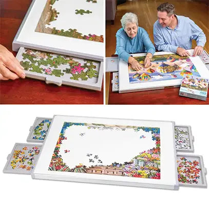 Puzzle table and accessories